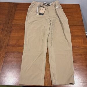 Nike ACG Pants UV Woven Hiking Pants FN2450-247 Khaki $125 Men's Size Med NWT!